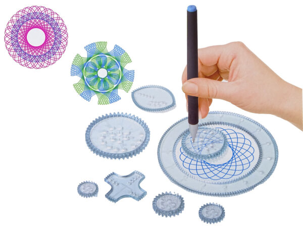 Zestaw Edukacyjny Spirograf Pisaki 590 - obrazek 4