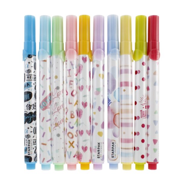 ZAKRESLACZ 10KOL PASTEL STK ETUI 12/1 - obrazek 4