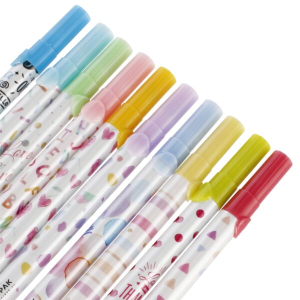 ZAKRESLACZ 10KOL PASTEL STK ETUI 12/1 - obrazek 5