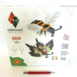 Origami 3D 2w1 motyl,pszczola 25668